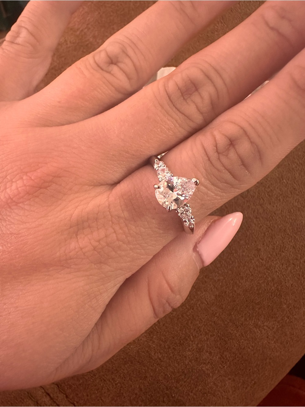 Cz bomb party ring